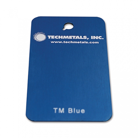TM Blue Aluminum Anodize