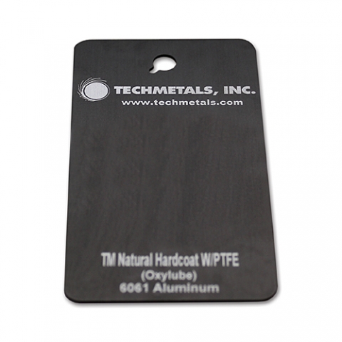 TM Natural Hardcoat Aluminum Anodize w PTFE