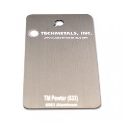 TM Pewter Aluminum Anodize