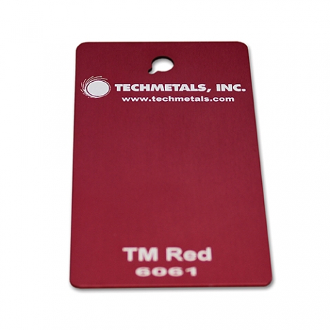 TM Red Aluminum Anodize