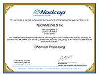 nadcap chemical processing accreditation
