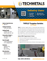 Tungsten Carbide Thermal Spray C17