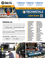 Techmetals Line Card